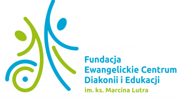 Logo Fundacji Ewangelickie Centrum Diakonii i Edukacji im. ks. Marcina Lutra